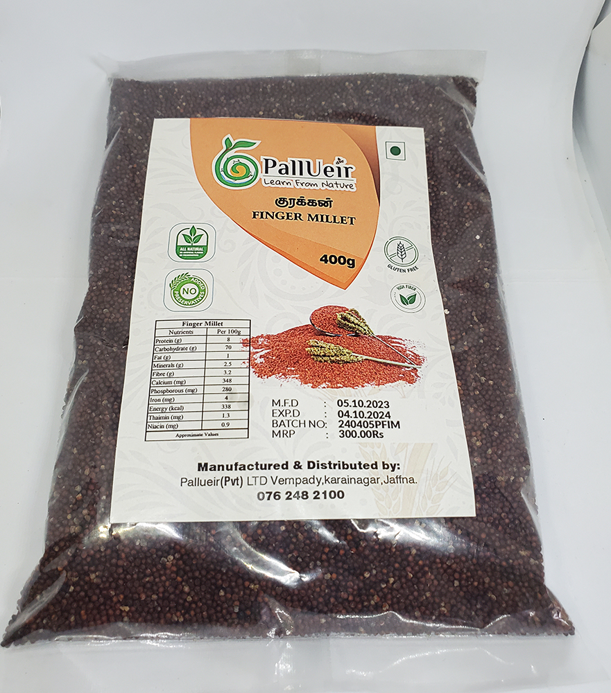 Finger Millet 400g – Pallueir Farmers Market